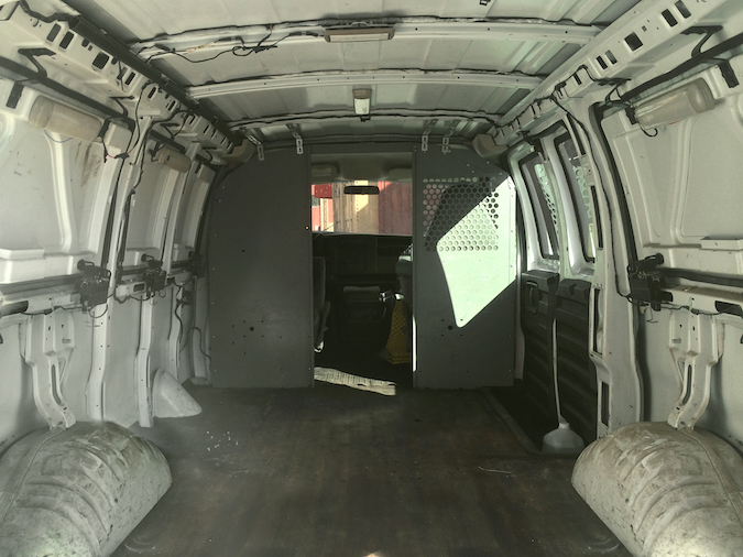 diy cargo van project