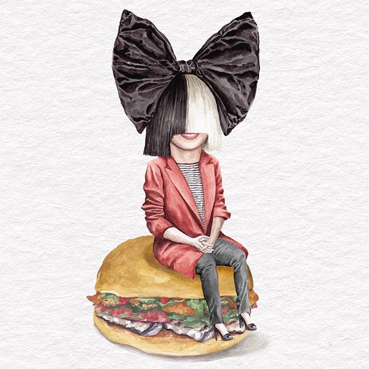 Sia's Veggie Sandwich On Brioche Bun