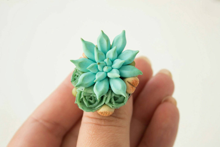 Beautiful Clay Succulent That Will Last Forever