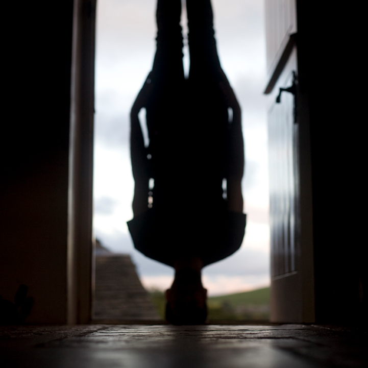 Upside-down photography by Caulton Morris