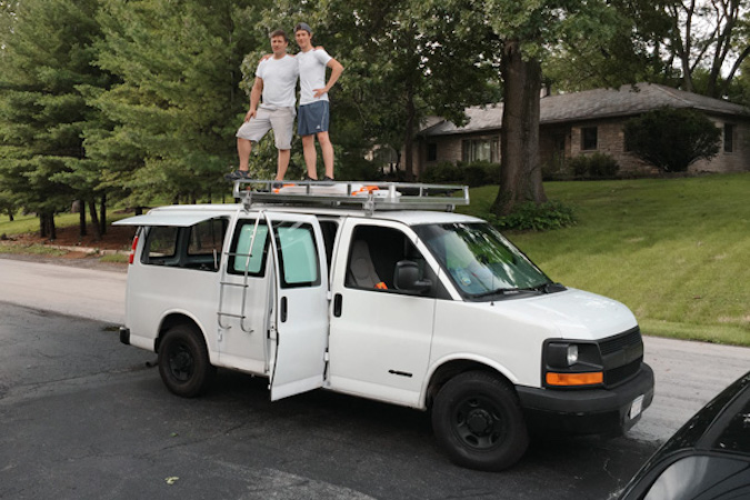 diy cargo van project