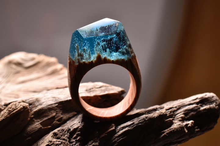 secret wood rings
