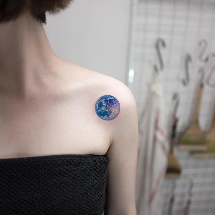 Ethereal getinked Ethereal Nature Tattoos Transform Skin Into Delicate Watercolor Paintings