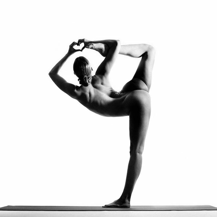 nude yoga body positivity