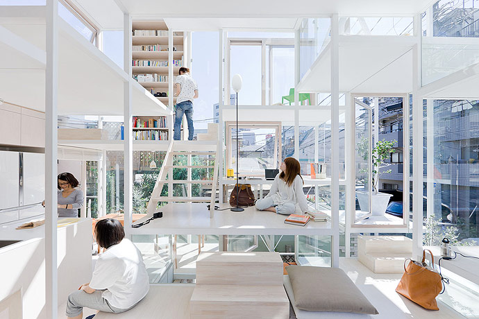 Transparent House in Tokyo by Sou Fujimoto Architects Transparent House in Tokyo by Sou Fujimoto Architects