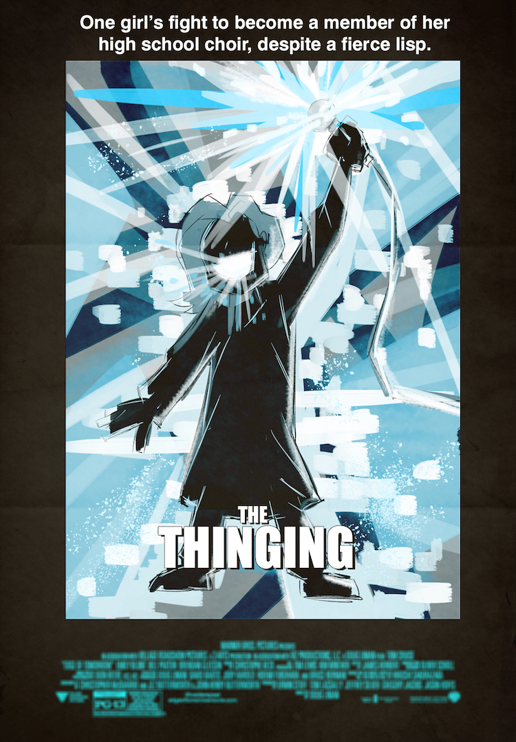 "The Thing" into "The Thinging" / movie posters by shifter2000