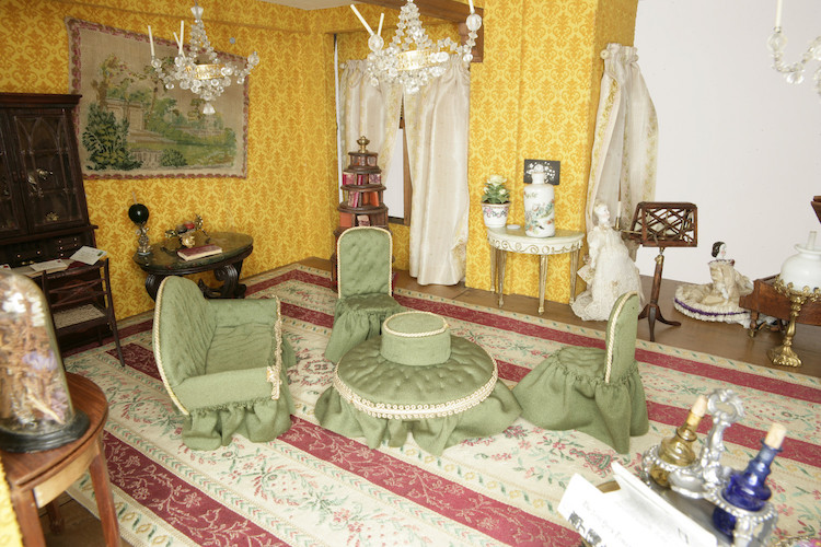 Interiors Of Beautifully Designed Dollhouse