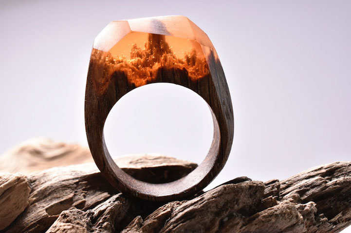 secret wood rings