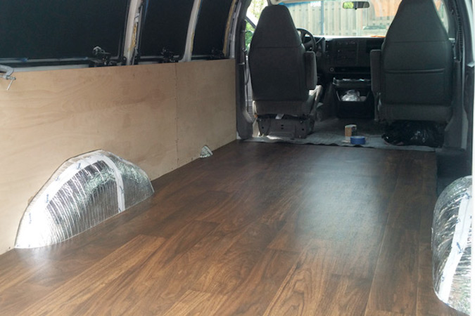 diy cargo van project