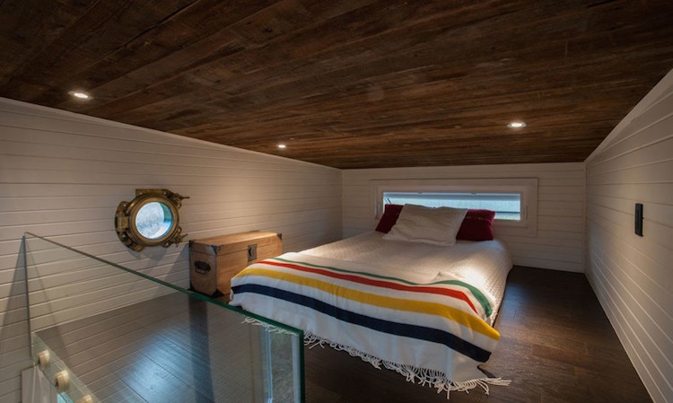 Lofted Bedroom In Small Quarters