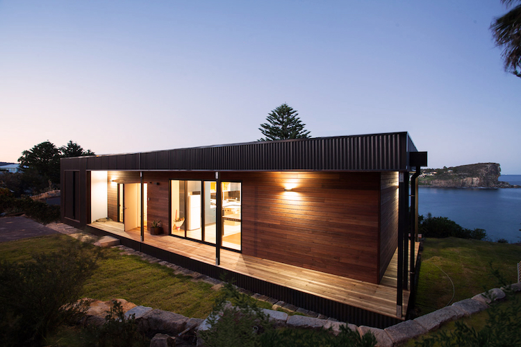 Modular Green-Roofed House