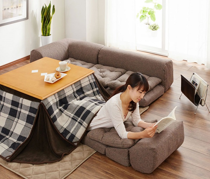 kotatsu japanese space heater table warm winter cozy