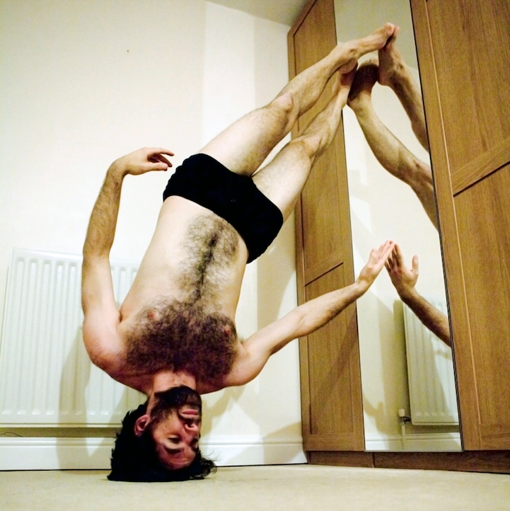 Upside-down photography by Caulton Morris