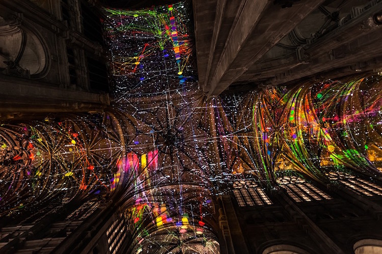 Celestial Vaults In French Gothic Church