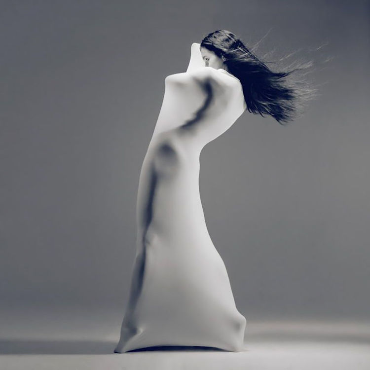 Dance Portrait With Draped Featured Figure