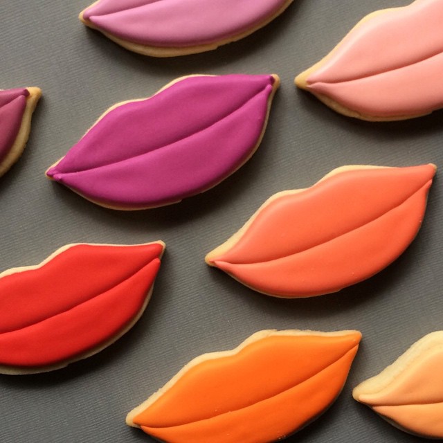 Holly Fox illustrated cookies