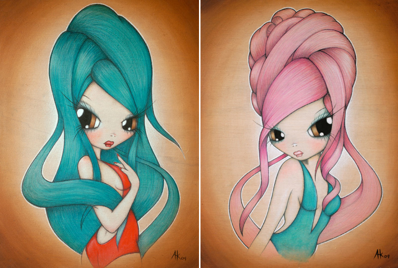 Anarkitty's Catty Girls (10 total)