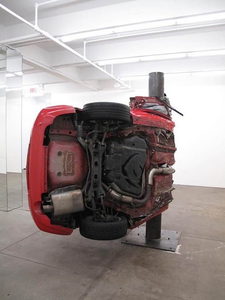 Car Crash Sculptures
