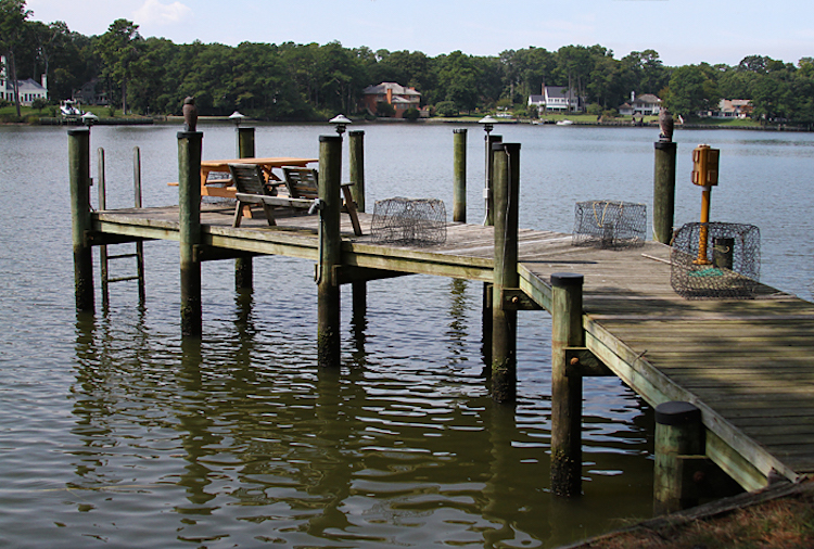 Dock on Crystal Lake
