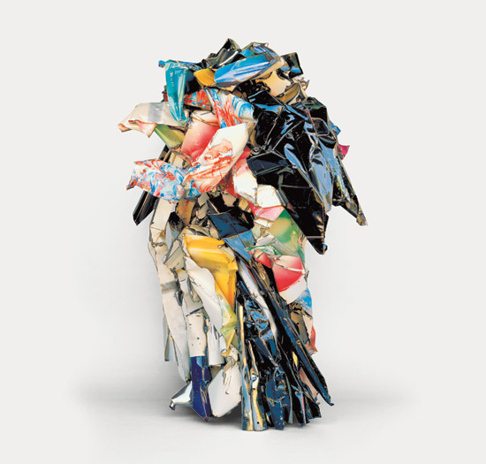 john chamberlain crushed car parts art guggenheim sculpture car art retrospective choices