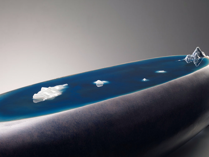 whales sculptures by ruilin wang