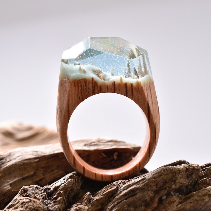 secret wood rings
