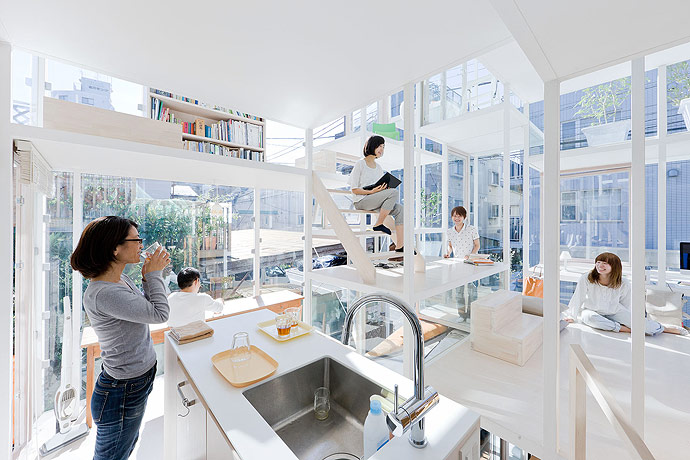 Transparent House in Tokyo by Sou Fujimoto Architects Transparent House in Tokyo by Sou Fujimoto Architects