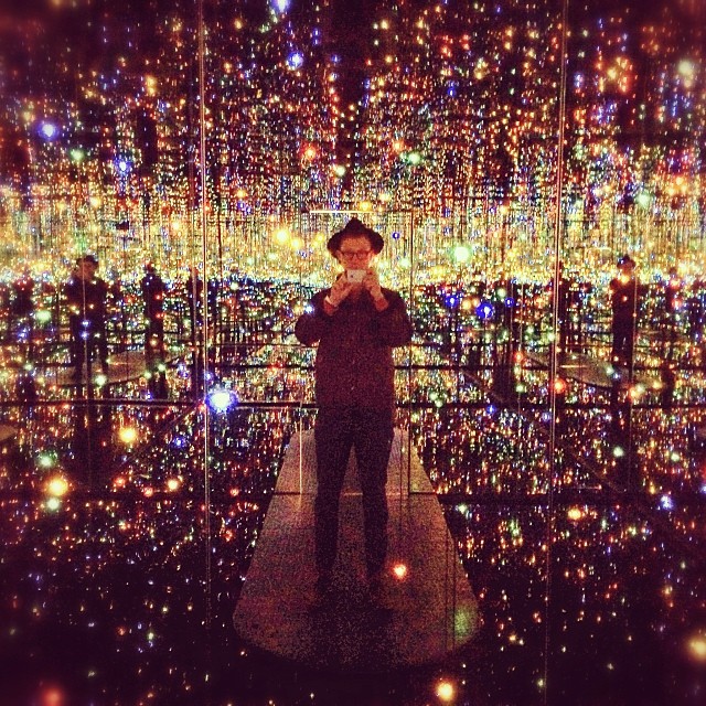 yayoi kusama the infinity room