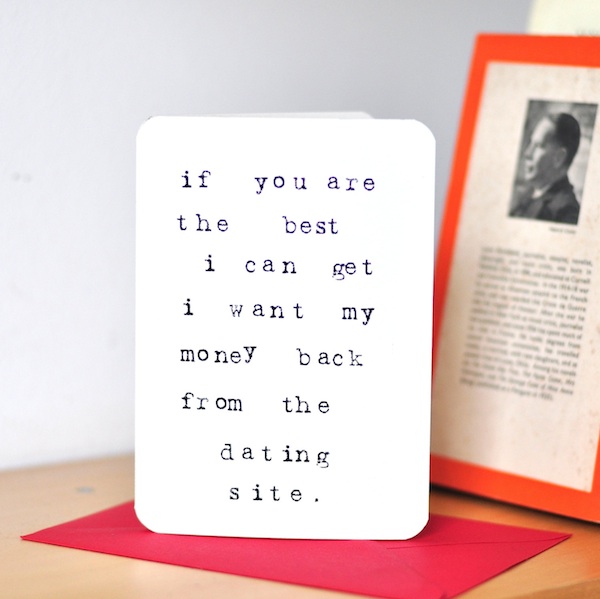 sarcastic valentines day cards