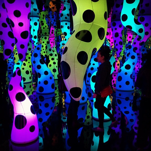New Yayoi Kusama Infinity Room at David Zwirner in New York