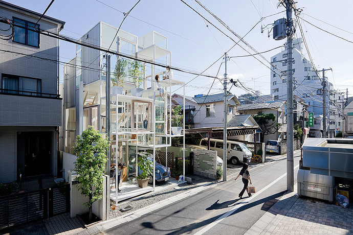 Transparent House in Tokyo by Sou Fujimoto Architects Transparent House in Tokyo by Sou Fujimoto Architects