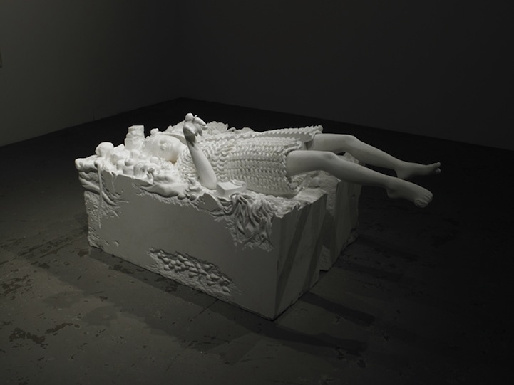 Incredible Marble Sculpture White Dream