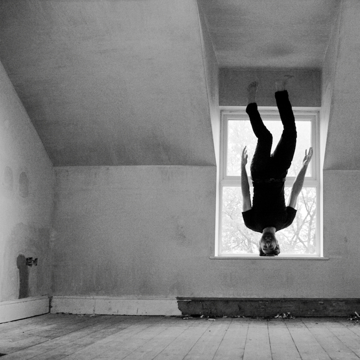 Upside-down photography by Caulton Morris