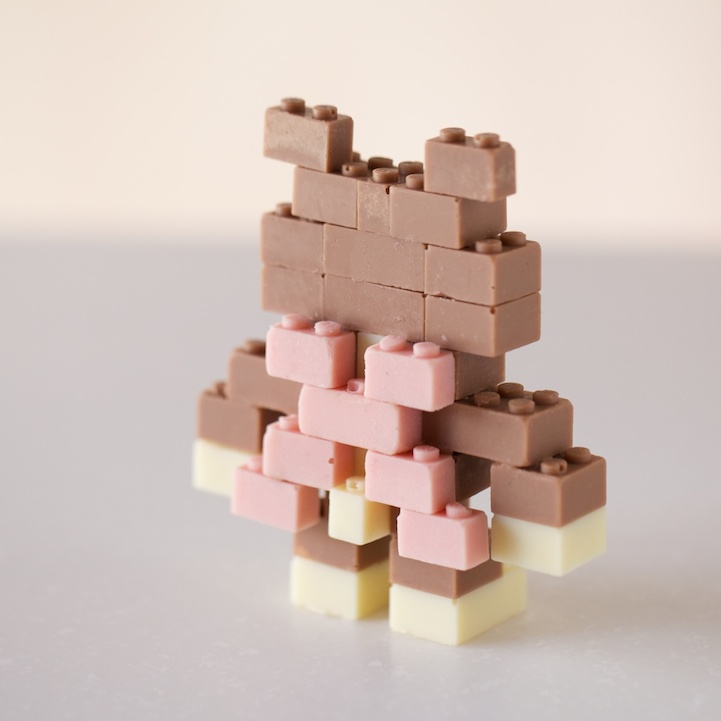 Chocolate LEGO edible chocolate LEGO yummy toy