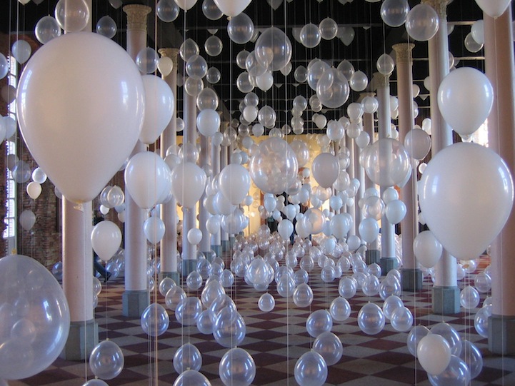 Breathtaking Rooms Filled with Thousands of Balloons