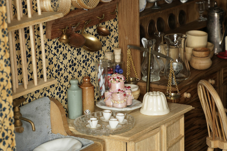 Tiny Furniture Pieces In Dollhouse