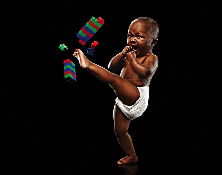 Hilarious Photos of Super Strong Babies