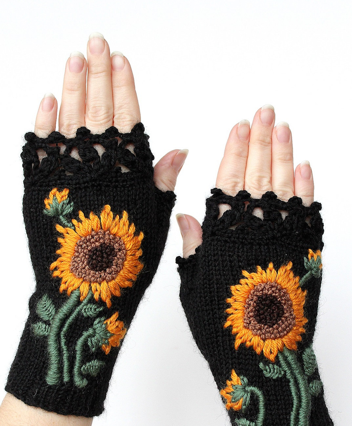 Quirky Handmade Fingerless Gloves Transform Winter Accessories Into