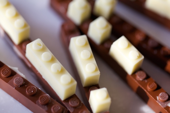LEGO chocolate delicious chocolate LEGOs