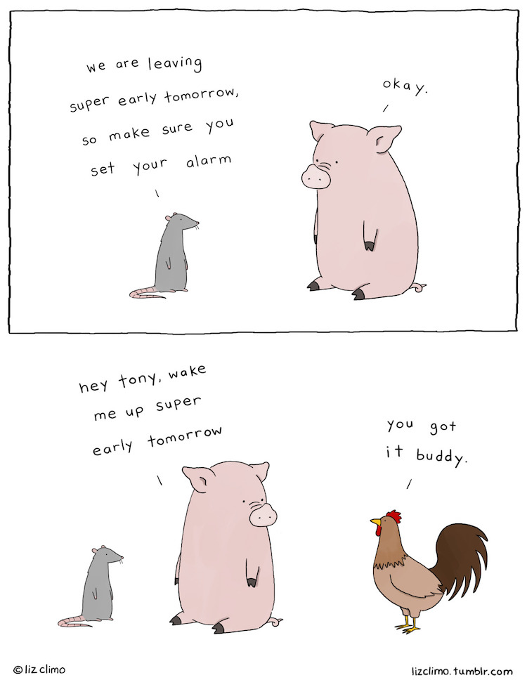Web Comic With Charming Animal Characters