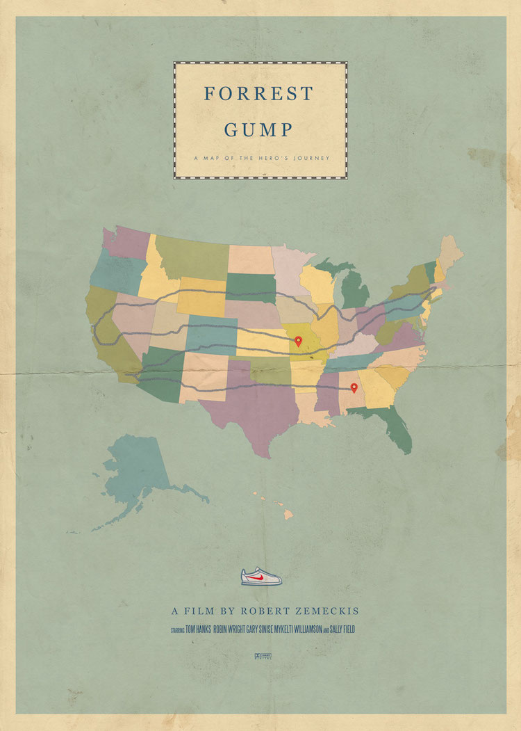 Original Intention Honored In New Movie Poster For Film Forest Gump