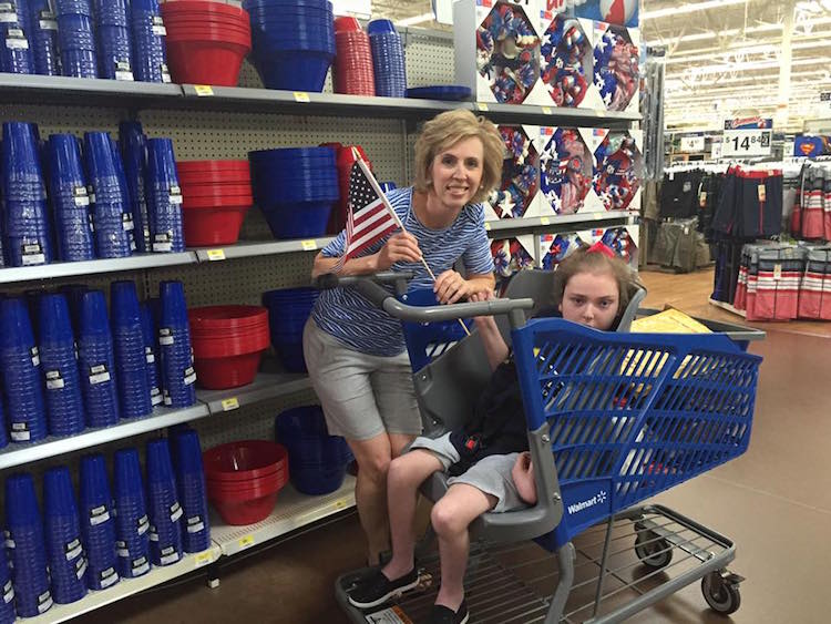Specially Designed Shopping Cart For Family With Special Needs