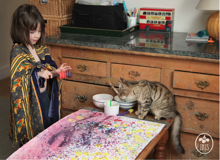 Iris Grace, 5YearOld with Autism Paints Breathtaking Works of Art