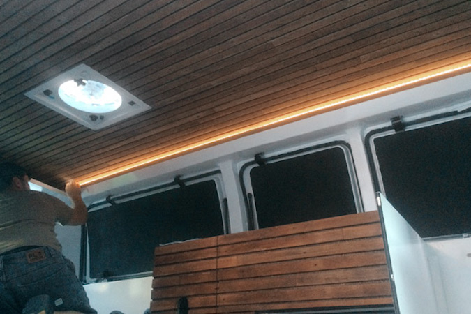 diy cargo van project