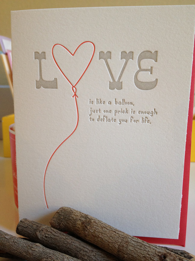 anti valentines day cards