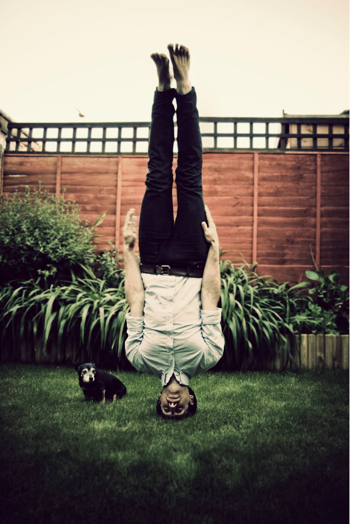 Upside-down photography by Caulton Morris