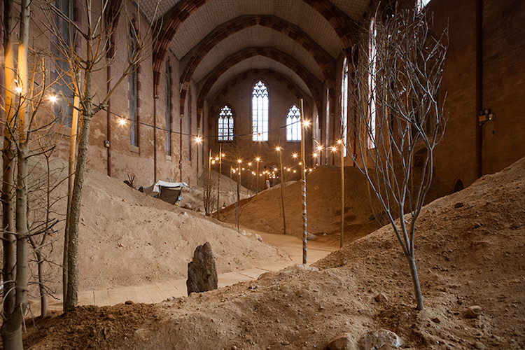 Artist Transforms Church Into A Garden Of Whispers