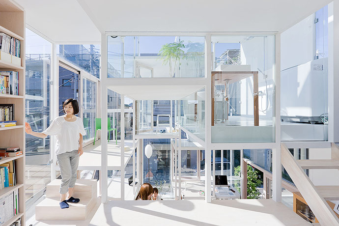 Transparent House in Tokyo by Sou Fujimoto Architects Transparent House in Tokyo by Sou Fujimoto Architects