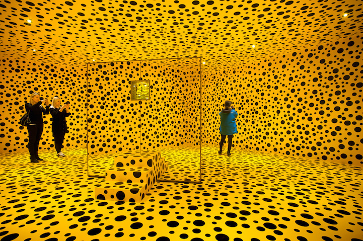 yayoi kusama contemporary art installations