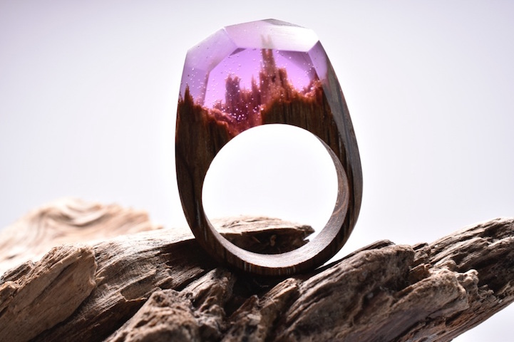 secret wood rings